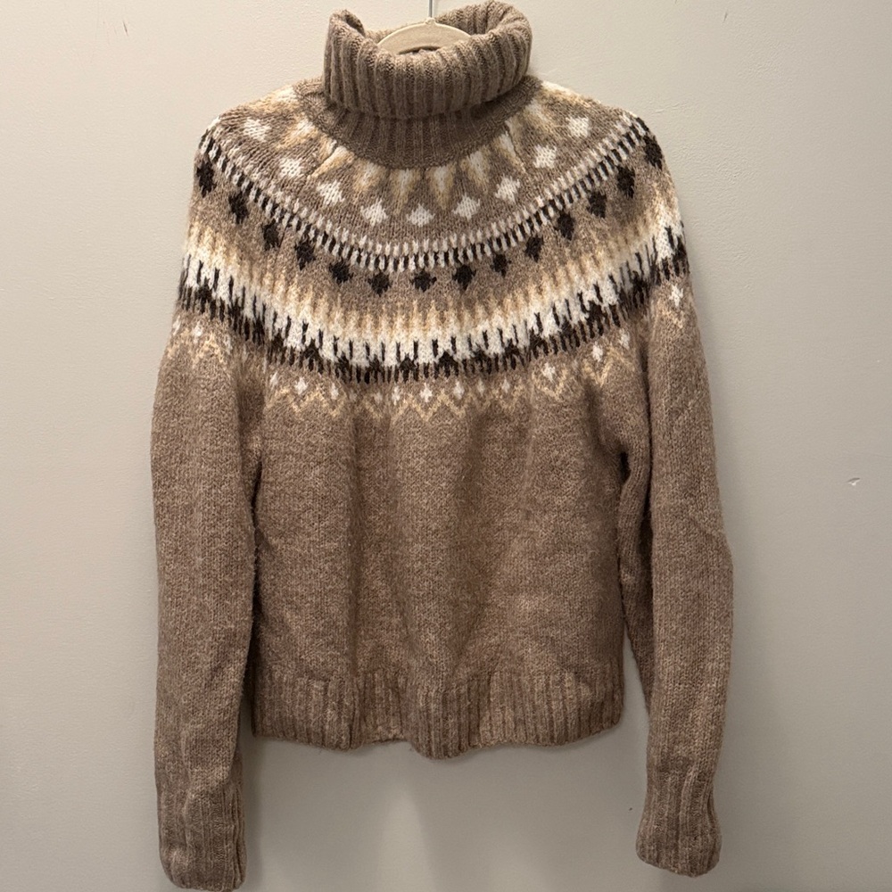 Turtleneck Knit Sweater